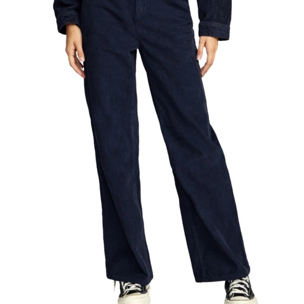 RVCA Navy Corduroy Pants